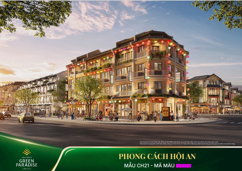 Nhà phố Vinhomes Green Paradise: Giá từ 129,73 triệu/m², hút dòng tiền đầu tư năm 2026 1 Nhà phố Vinhomes