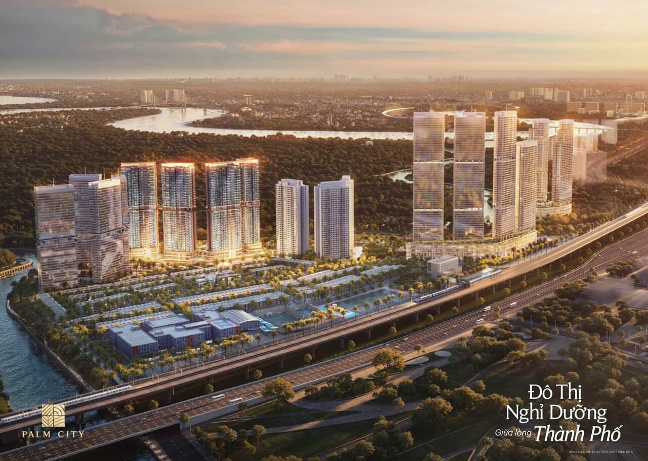 Palm River khẳng định sức hút nhờ vị trí trung tâm Nam Rạch Chiếc 1 Khu đô thị Palm City