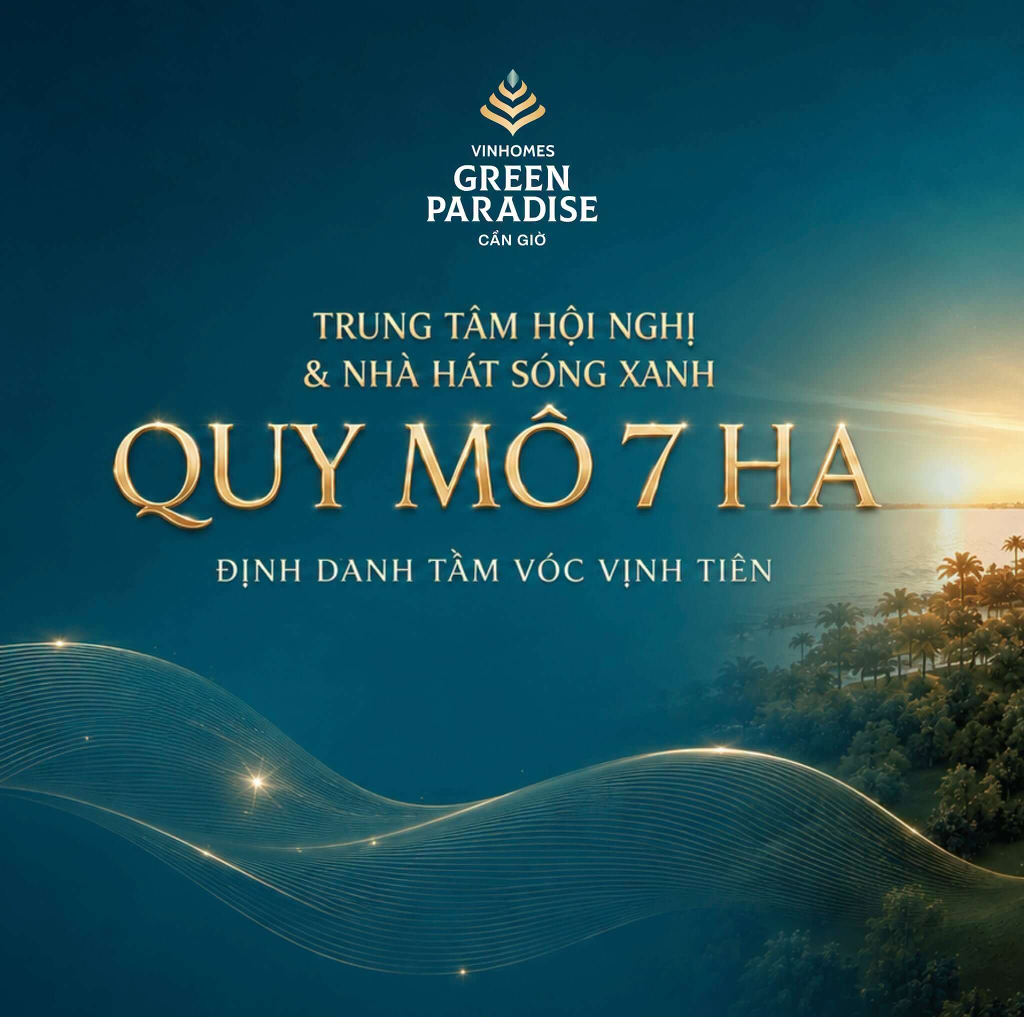 Nhà hát Sóng Xanh Vịnh Tiên 3 Trung tâm Hội nghị & Nhà hát Sóng Xanh – Blue Waves Theatre quy mô 7 ha