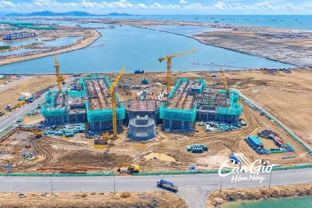 Tiến độ xây dựng Vinhomes Green Paradise (Vinhomes Cần Giờ) tháng 10.2026 3 Tiến độ xây dựng Vinhomes Green Paradise (Vinhomes Cần Giờ) tháng 10.2026