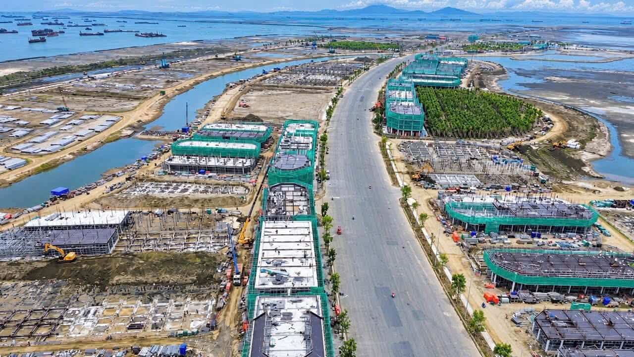 Tiến độ xây dựng Vinhomes Green Paradise (Vinhomes Cần Giờ) tháng 10.2026 5 Tiến độ xây dựng Vinhomes Cần Giờ tháng 10.2026