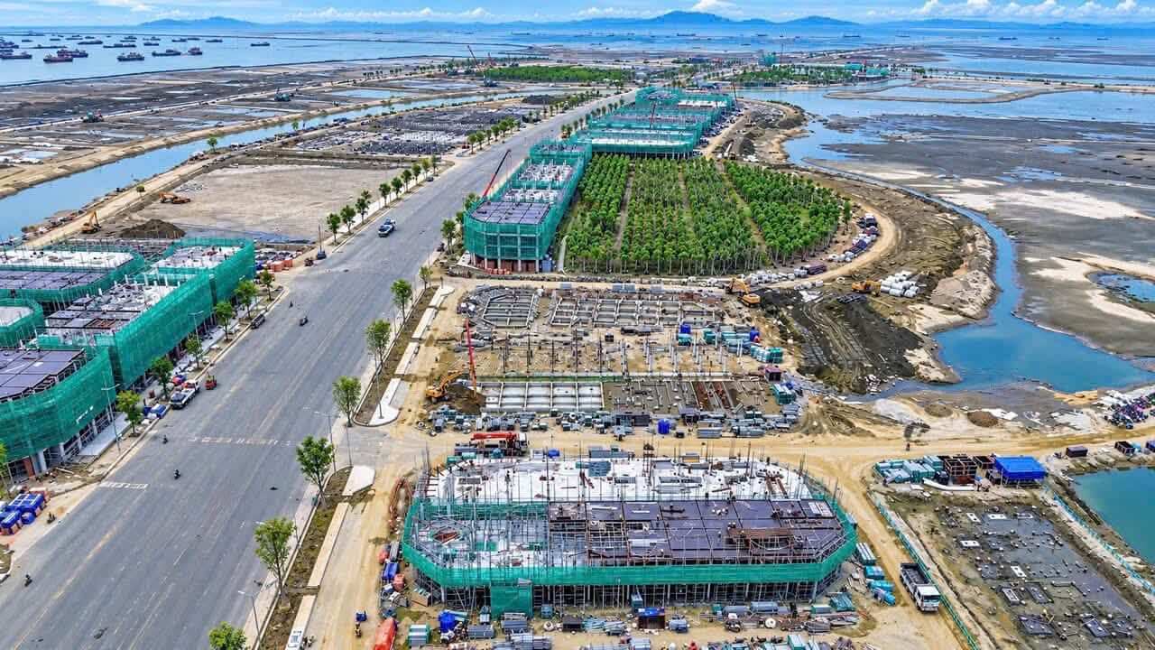 Tiến độ xây dựng Vinhomes Green Paradise (Vinhomes Cần Giờ) tháng 10.2026 7 Tiến độ xây dựng Vinhomes Cần Giờ tháng 10.2026